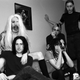 Berkowitz, standing, with the rest of Marilyn Manson and Trent Reznor in 1995 (Catherine McGann/Getty Images)